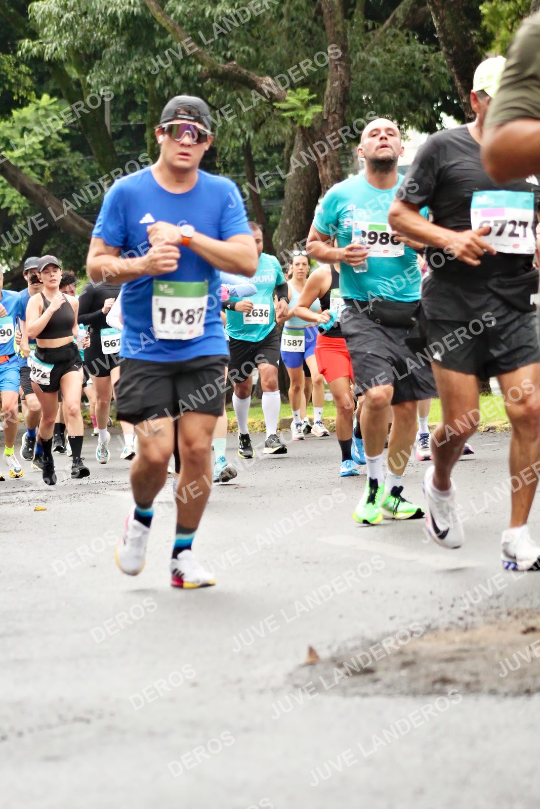 Foto del MEDIO MARATÓN ATLAS en Av. Patria, frente al Parque El Polvorín, Zapopan a las 08:29 · dorsal 1087, 667, 1587, 2636