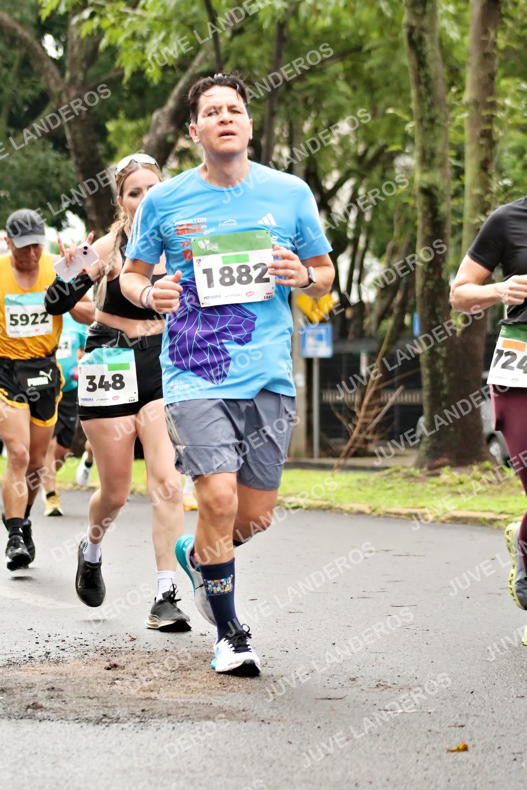 Foto del MEDIO MARATÓN ATLAS en Av. Patria, frente al Parque El Polvorín, Zapopan a las 08:30 · dorsal 348, 1882, 5922, 124