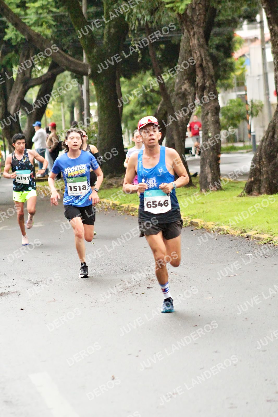 Foto del MEDIO MARATÓN ATLAS en Av. Patria, frente al Parque El Polvorín, Zapopan a las 08:04 · dorsal 6546, 1518, 4197