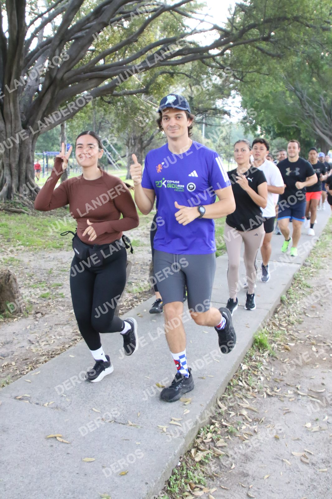 Foto de la Running & Brunching 🥐 Pancake Run en Lukas & Tomás — Av. Ecónomos 6150, Zapopan a las 07:36 · Recta intermedia