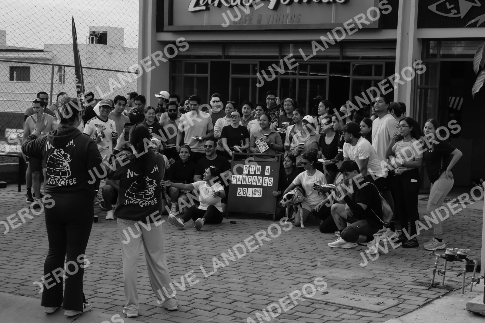 Foto de la Running & Brunching 🥐 Pancake Run en Lukas & Tomás — Av. Ecónomos 6150, Zapopan a las 08:14 · Recta intermedia