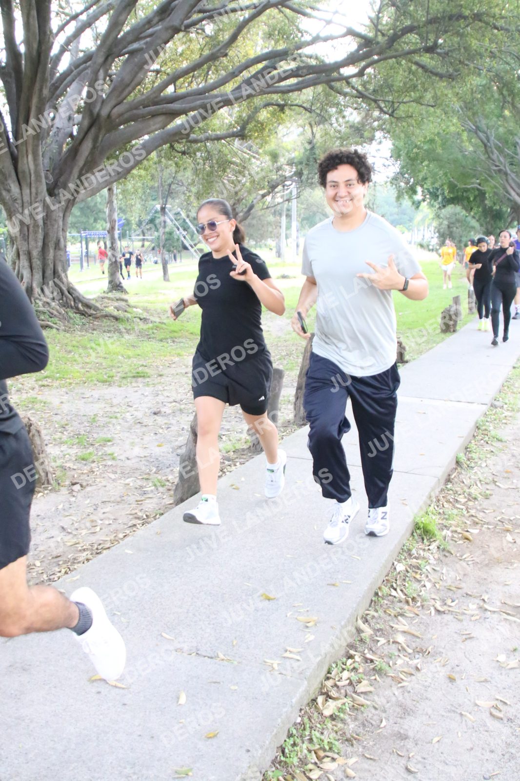 Foto de la Running & Brunching 🥐 Pancake Run en Lukas & Tomás — Av. Ecónomos 6150, Zapopan a las 07:36 · Recta intermedia