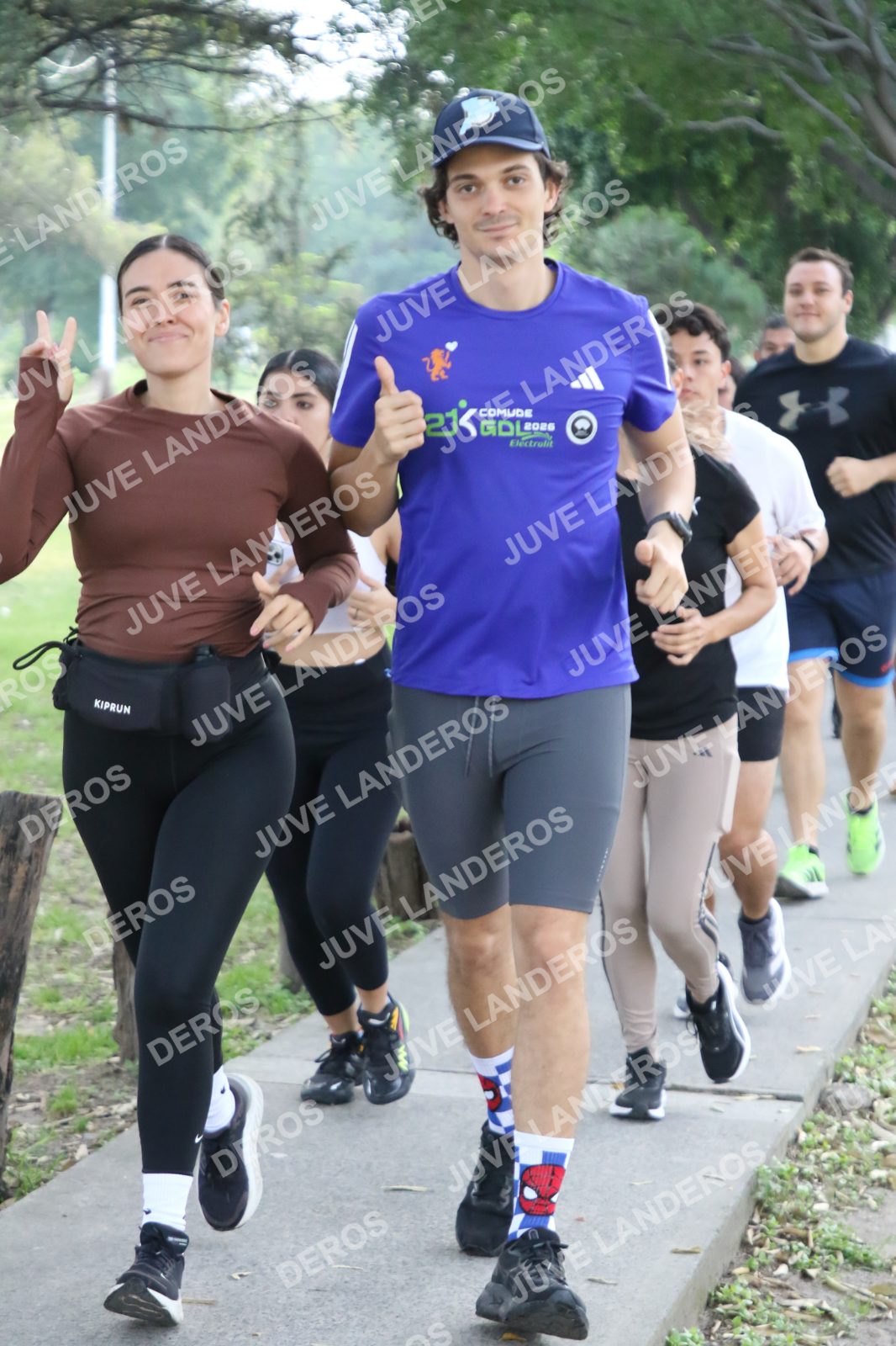 Foto de la Running & Brunching 🥐 Pancake Run en Lukas & Tomás — Av. Ecónomos 6150, Zapopan a las 07:36 · Recta intermedia