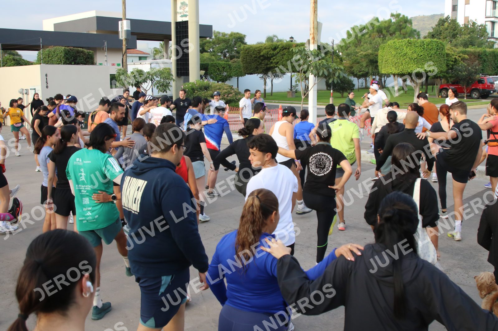 Foto de la Running & Brunching 🥐 Pancake Run en Lukas & Tomás — Av. Ecónomos 6150, Zapopan a las 07:25 · Recta intermedia
