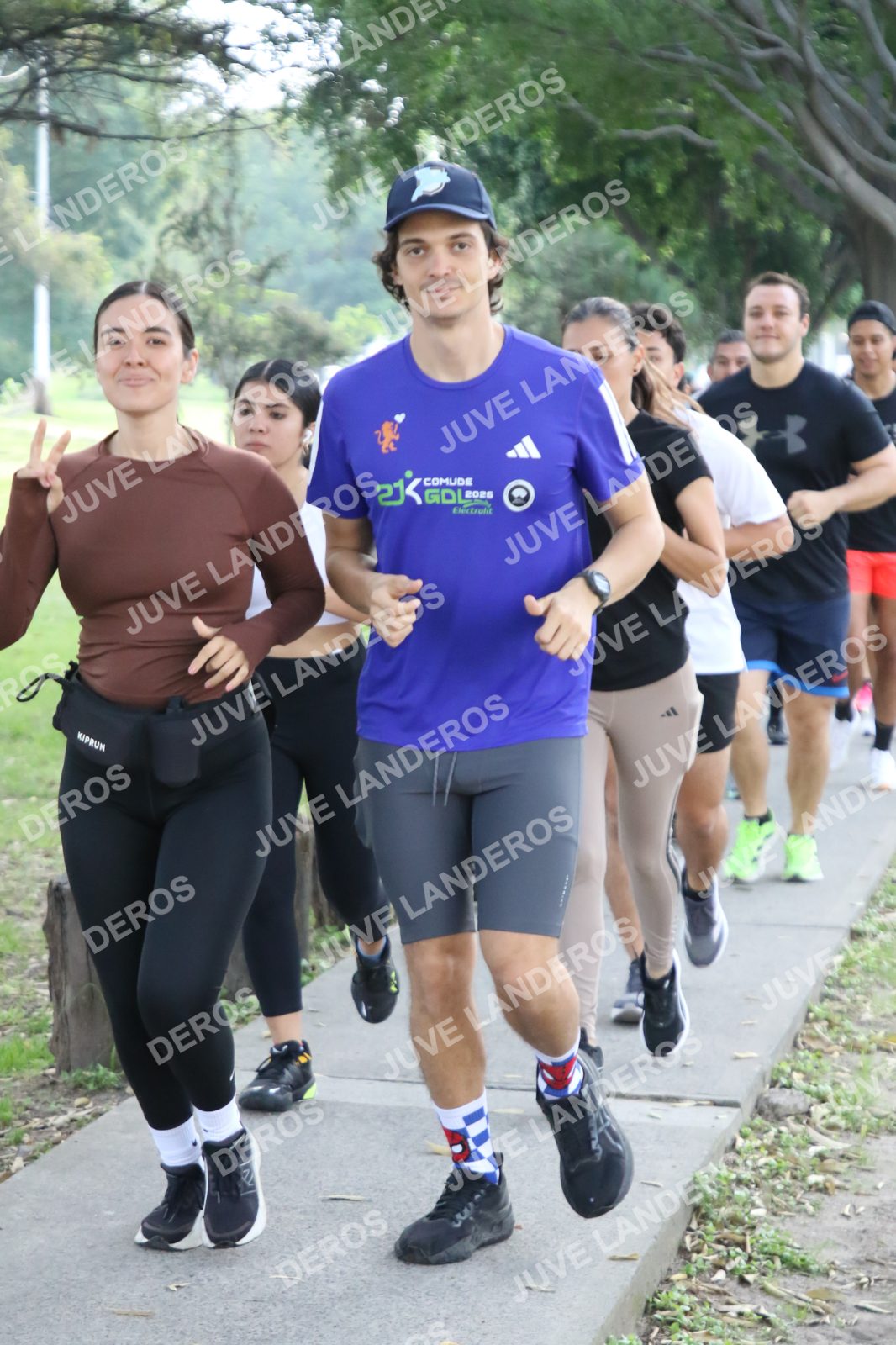 Foto de la Running & Brunching 🥐 Pancake Run en Lukas & Tomás — Av. Ecónomos 6150, Zapopan a las 07:36 · Recta intermedia
