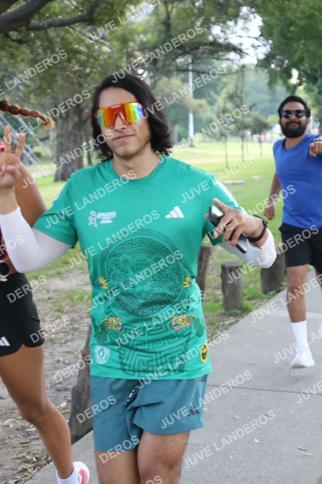 Foto de la Running & Brunching 🥐 Pancake Run en Lukas & Tomás — Av. Ecónomos 6150, Zapopan a las 07:35 · Recta intermedia