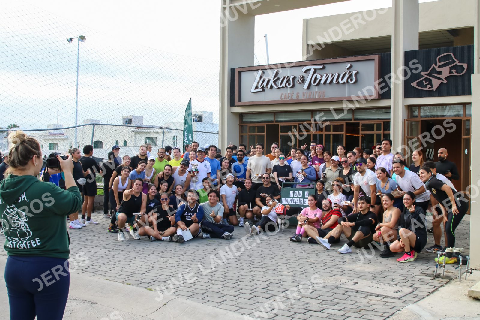 Foto de la Running & Brunching 🥐 Pancake Run en Lukas & Tomás — Av. Ecónomos 6150, Zapopan a las 08:14 · Recta intermedia
