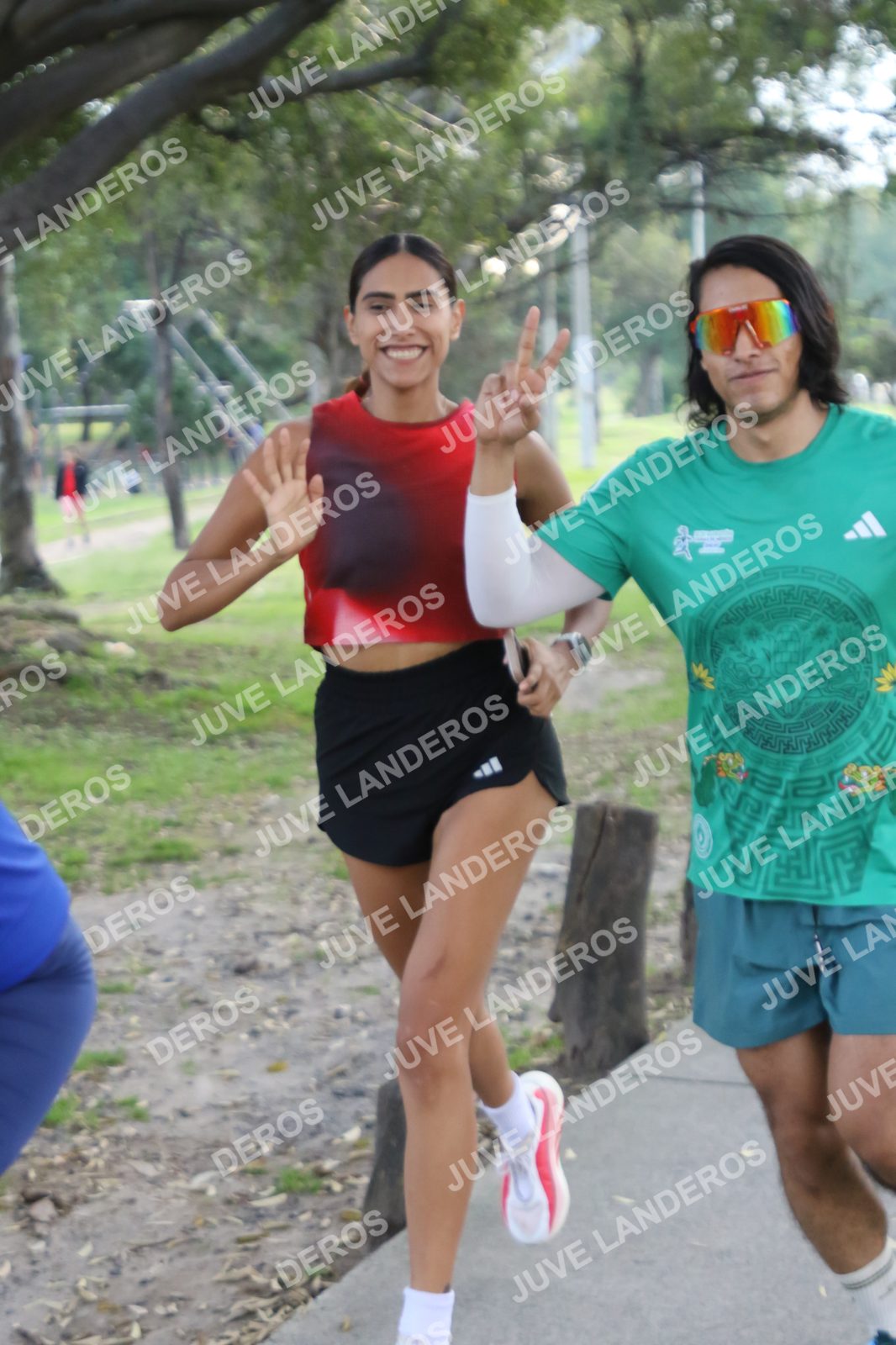 Foto de la Running & Brunching 🥐 Pancake Run en Lukas & Tomás — Av. Ecónomos 6150, Zapopan a las 07:35 · Recta intermedia
