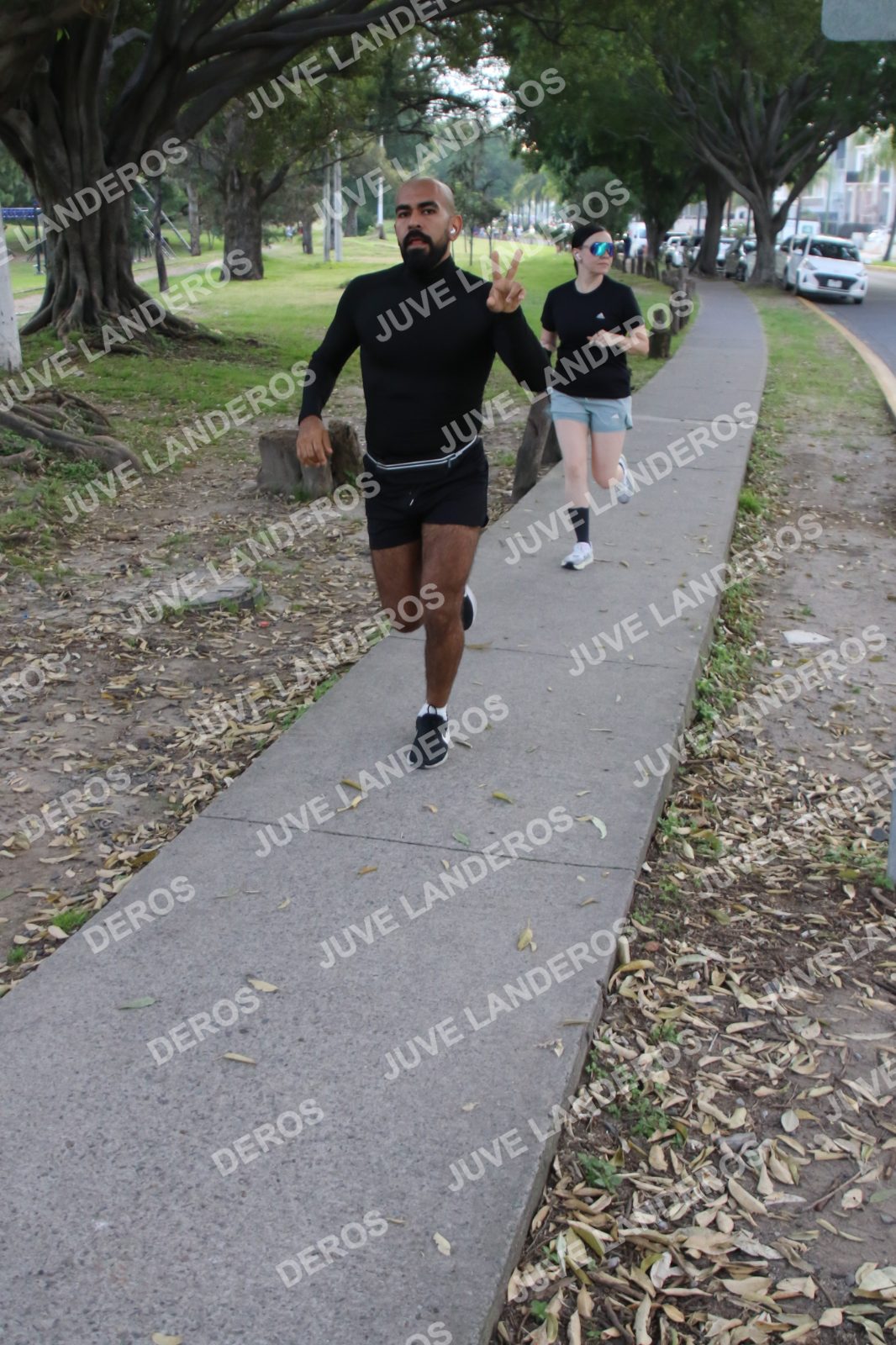 Foto de la Running & Brunching 🥐 Pancake Run en Lukas & Tomás — Av. Ecónomos 6150, Zapopan a las 07:33 · Recta intermedia