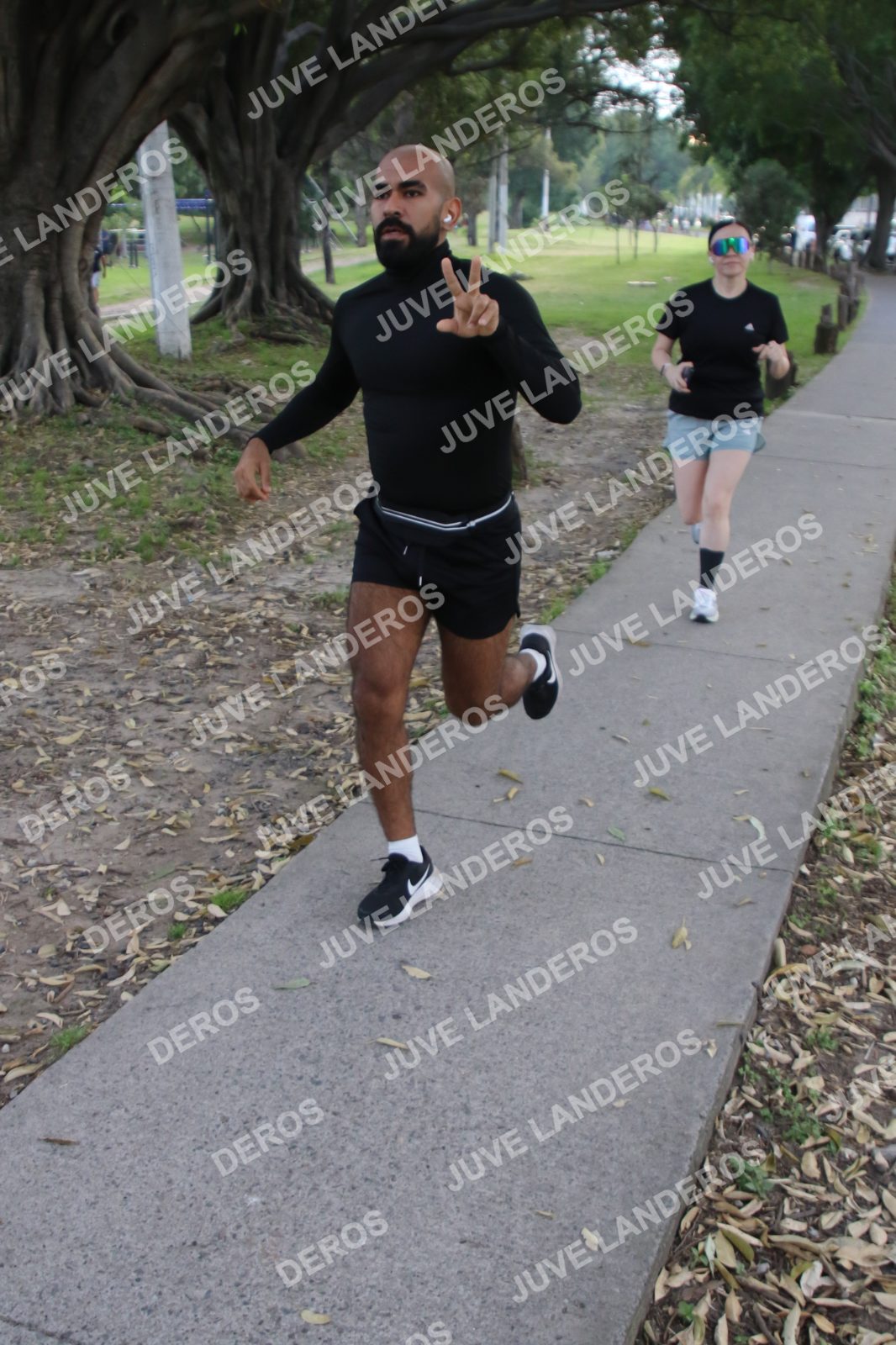 Foto de la Running & Brunching 🥐 Pancake Run en Lukas & Tomás — Av. Ecónomos 6150, Zapopan a las 07:34 · Recta intermedia