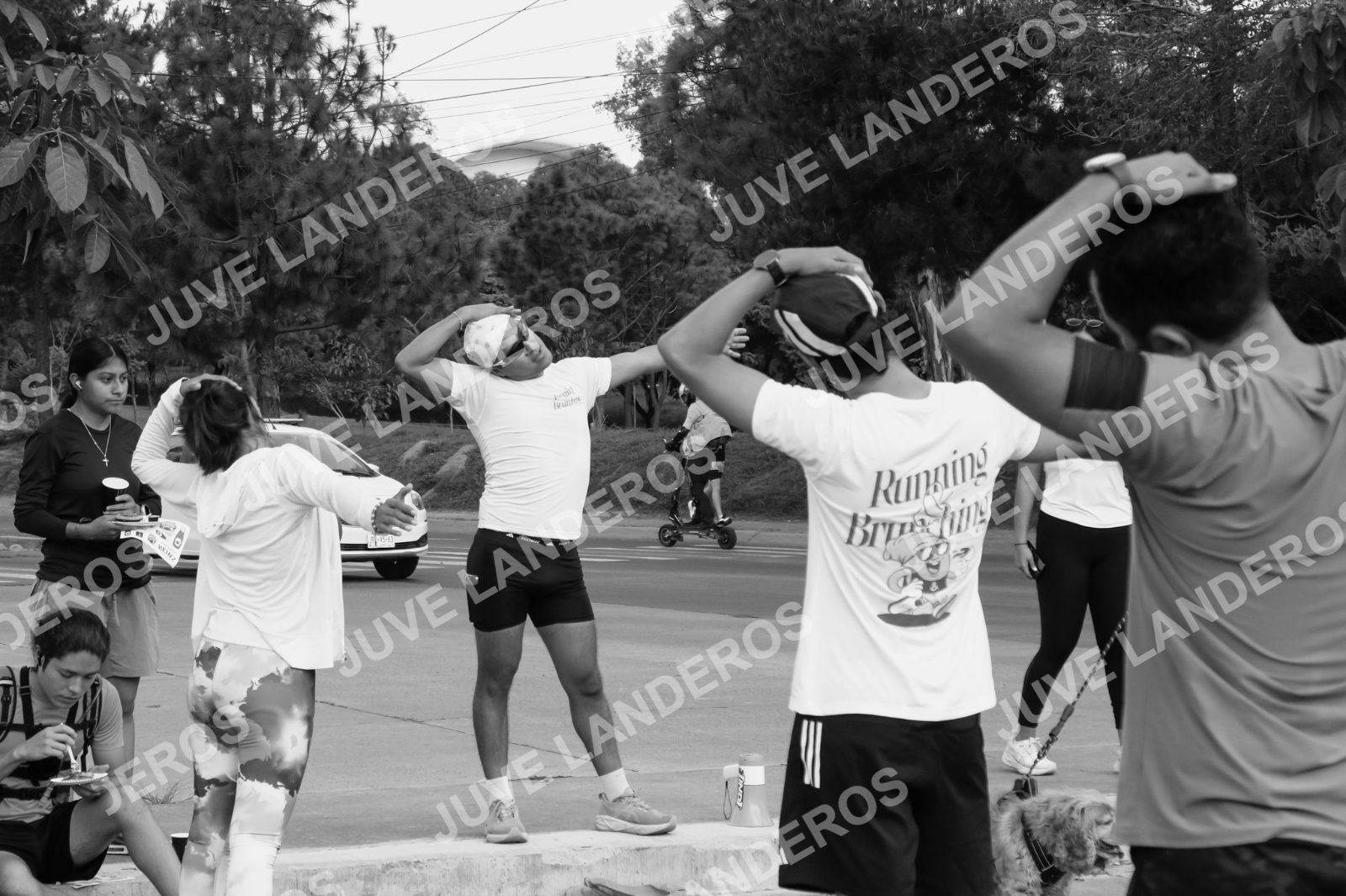 Foto de la Running & Brunching 🥐 Pancake Run en Lukas & Tomás — Av. Ecónomos 6150, Zapopan a las 08:09 · Recta intermedia