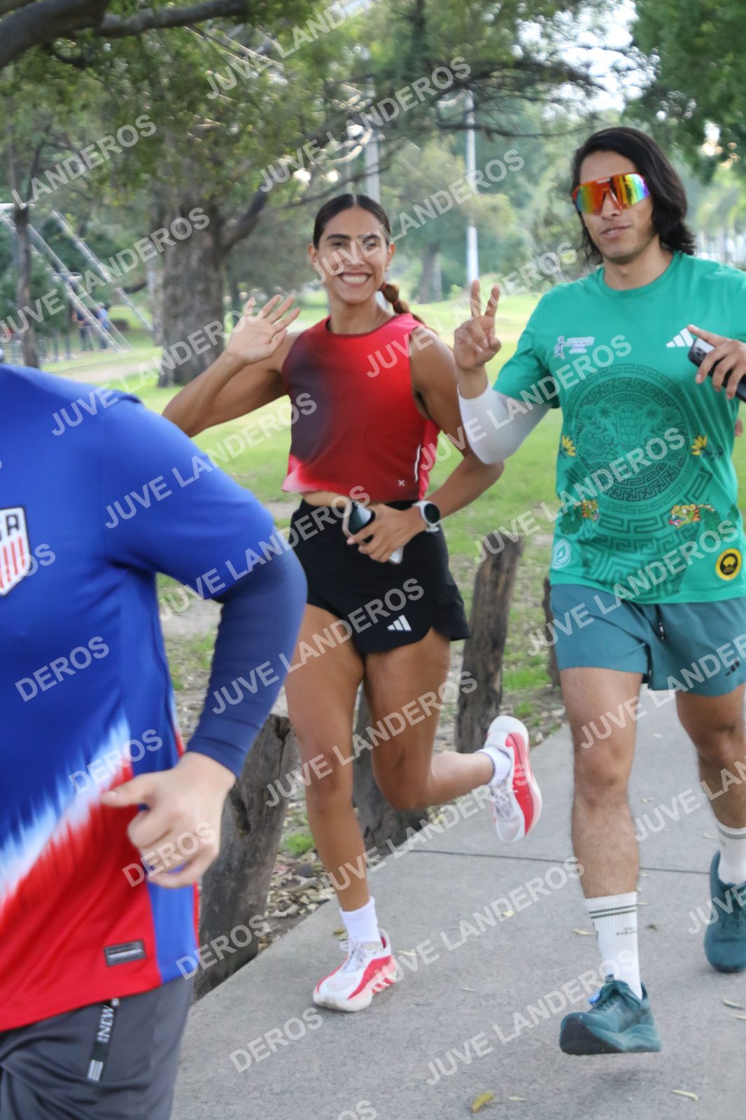 Foto de la Running & Brunching 🥐 Pancake Run en Lukas & Tomás — Av. Ecónomos 6150, Zapopan a las 07:35 · Recta intermedia