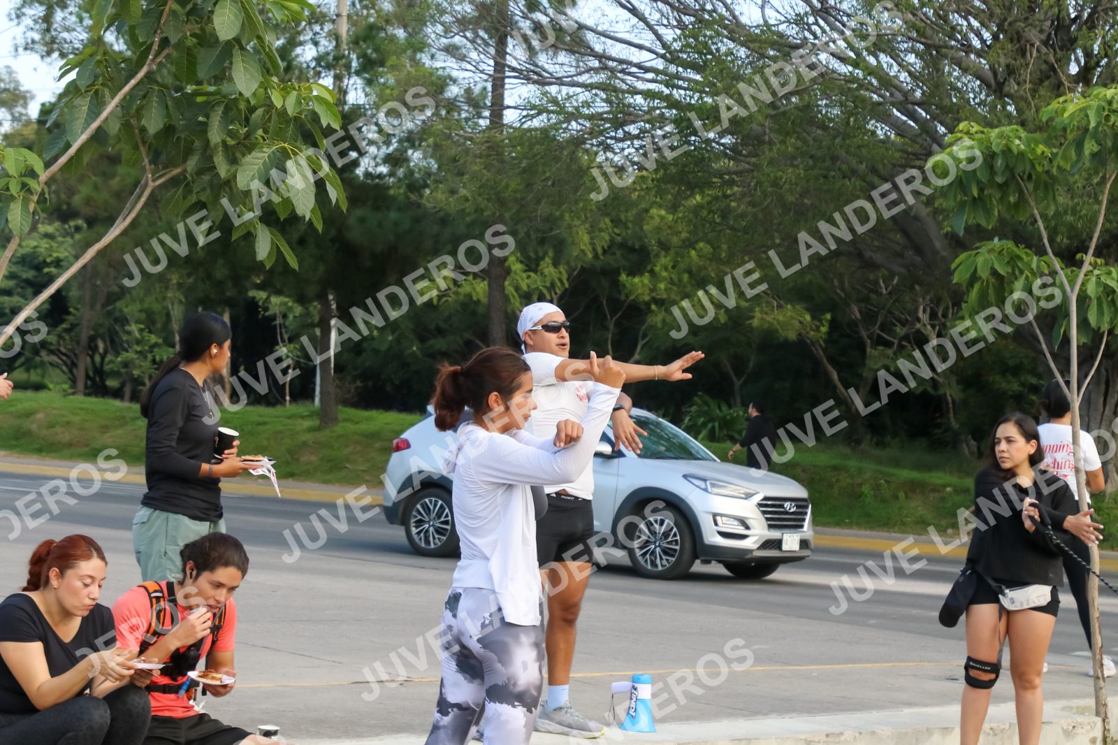 Foto de la Running & Brunching 🥐 Pancake Run en Lukas & Tomás — Av. Ecónomos 6150, Zapopan a las 08:08 · Recta intermedia
