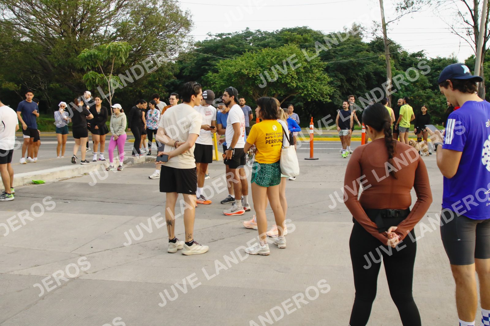 Foto de la Running & Brunching 🥐 Pancake Run en Lukas & Tomás — Av. Ecónomos 6150, Zapopan a las 07:14 · Recta intermedia