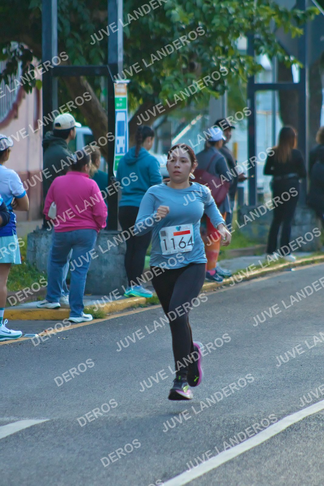 Foto del SERIAL DE CARRERAS DE GUADALAJARA — FECHA AV. NORMALISTAS en Vía RecreActiva Metropolitana, Av. Normalistas, Jardines Alcalde, Guadalajara a las 06:55 · dorsal 1164