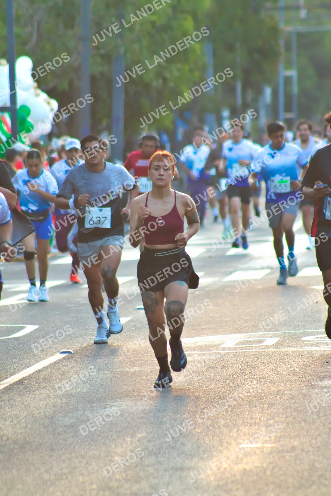 Foto del SERIAL DE CARRERAS DE GUADALAJARA — FECHA AV. NORMALISTAS en Vía RecreActiva Metropolitana, Av. Normalistas, Jardines Alcalde, Guadalajara a las 06:58 · dorsal 637, 655, 38