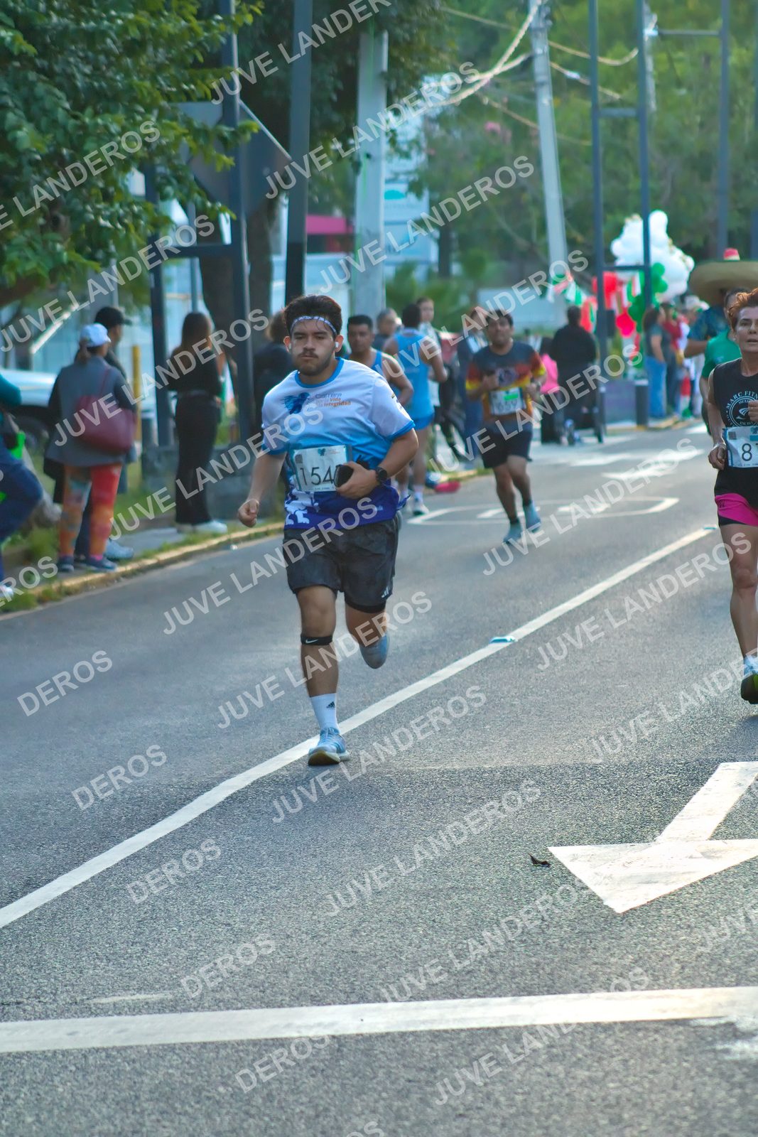 Foto del SERIAL DE CARRERAS DE GUADALAJARA — FECHA AV. NORMALISTAS en Vía RecreActiva Metropolitana, Av. Normalistas, Jardines Alcalde, Guadalajara a las 06:55 · dorsal 8, 154