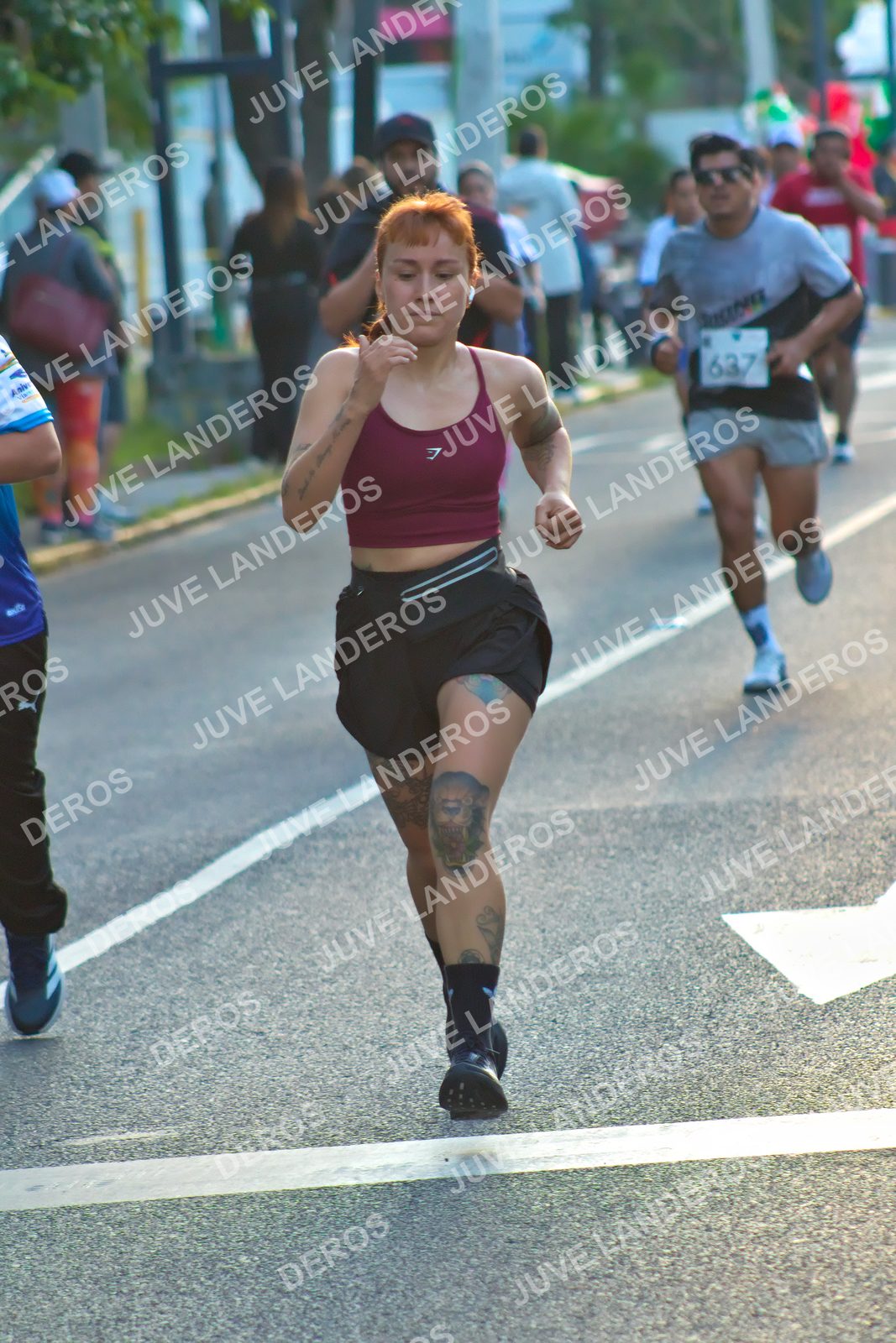 Foto del SERIAL DE CARRERAS DE GUADALAJARA — FECHA AV. NORMALISTAS en Vía RecreActiva Metropolitana, Av. Normalistas, Jardines Alcalde, Guadalajara a las 06:58 · dorsal 637