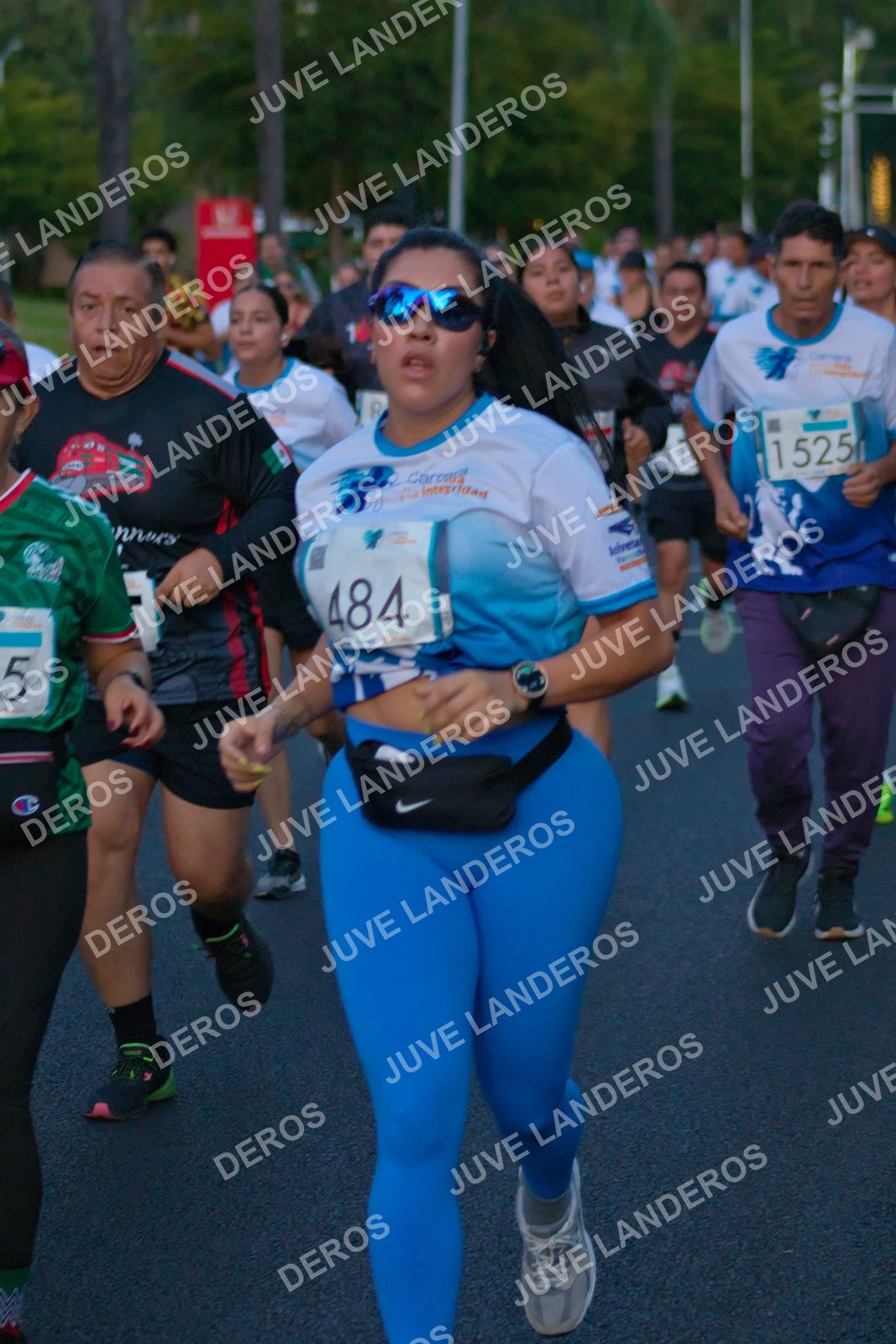 Foto del SERIAL DE CARRERAS DE GUADALAJARA — FECHA AV. NORMALISTAS en Vía RecreActiva Metropolitana, Av. Normalistas, Jardines Alcalde, Guadalajara a las 06:38 · dorsal 484, 1525, 5
