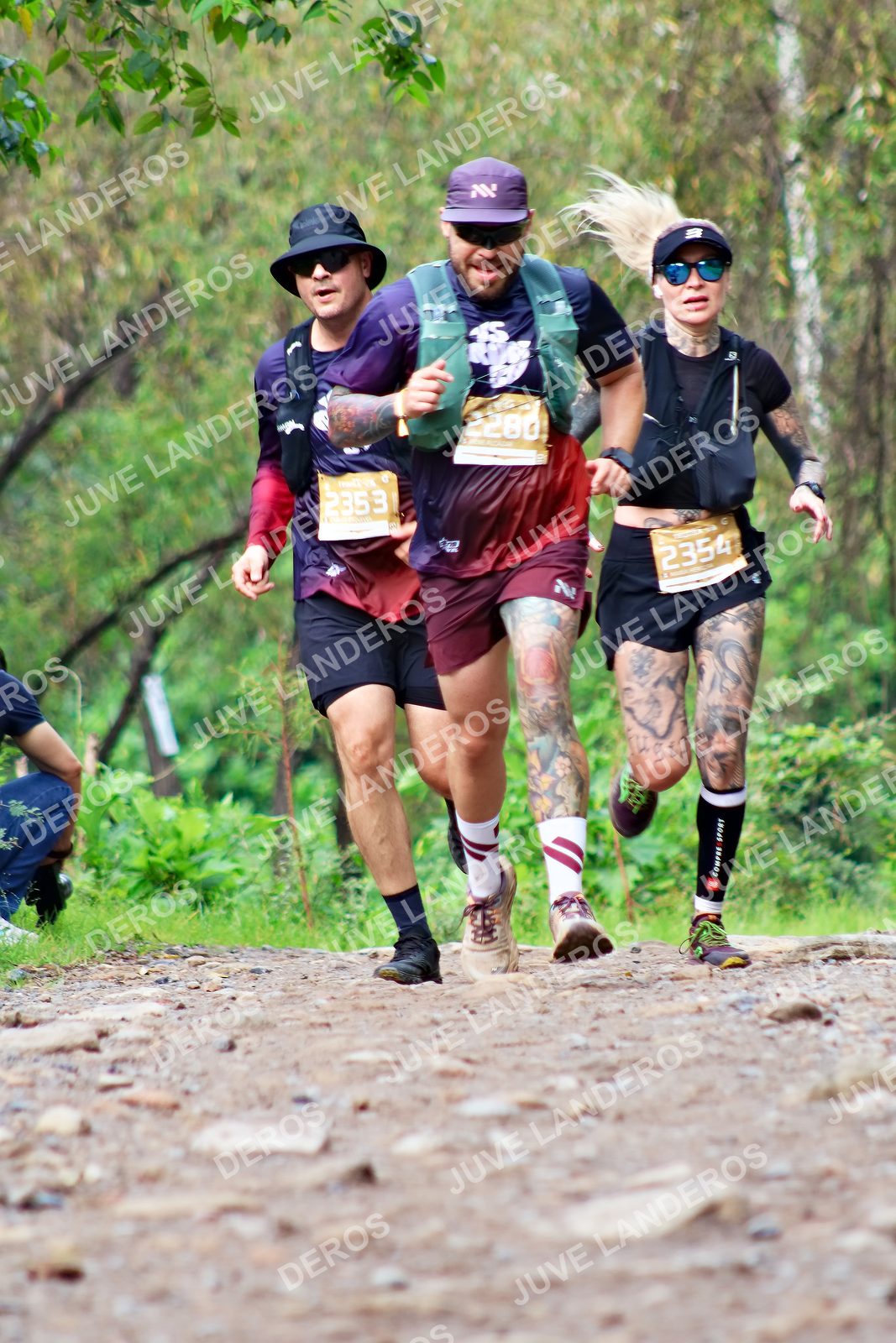 Foto del ULTRA TEQUILA 2026 en Tequila, Jalisco a las 08:56 · Ruta · dorsal 2354, 2353, 2280, 1