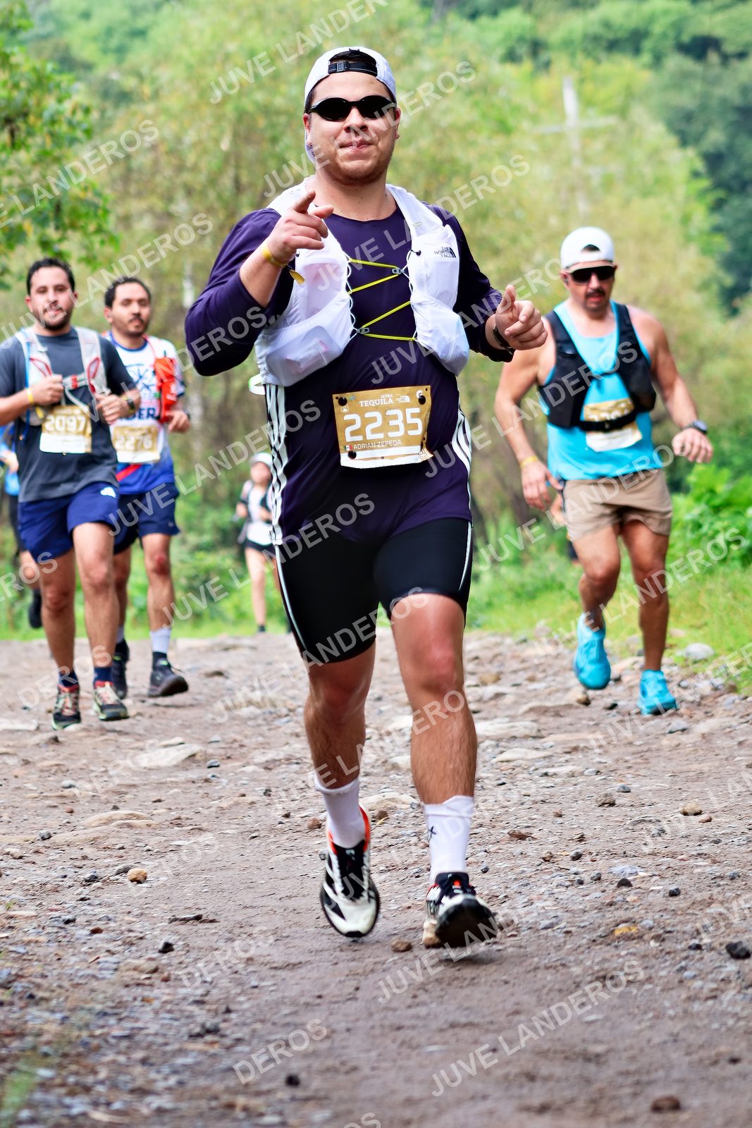 Foto del ULTRA TEQUILA 2026 en Tequila, Jalisco a las 08:53 · Ruta · dorsal 2235, 2097, 2276