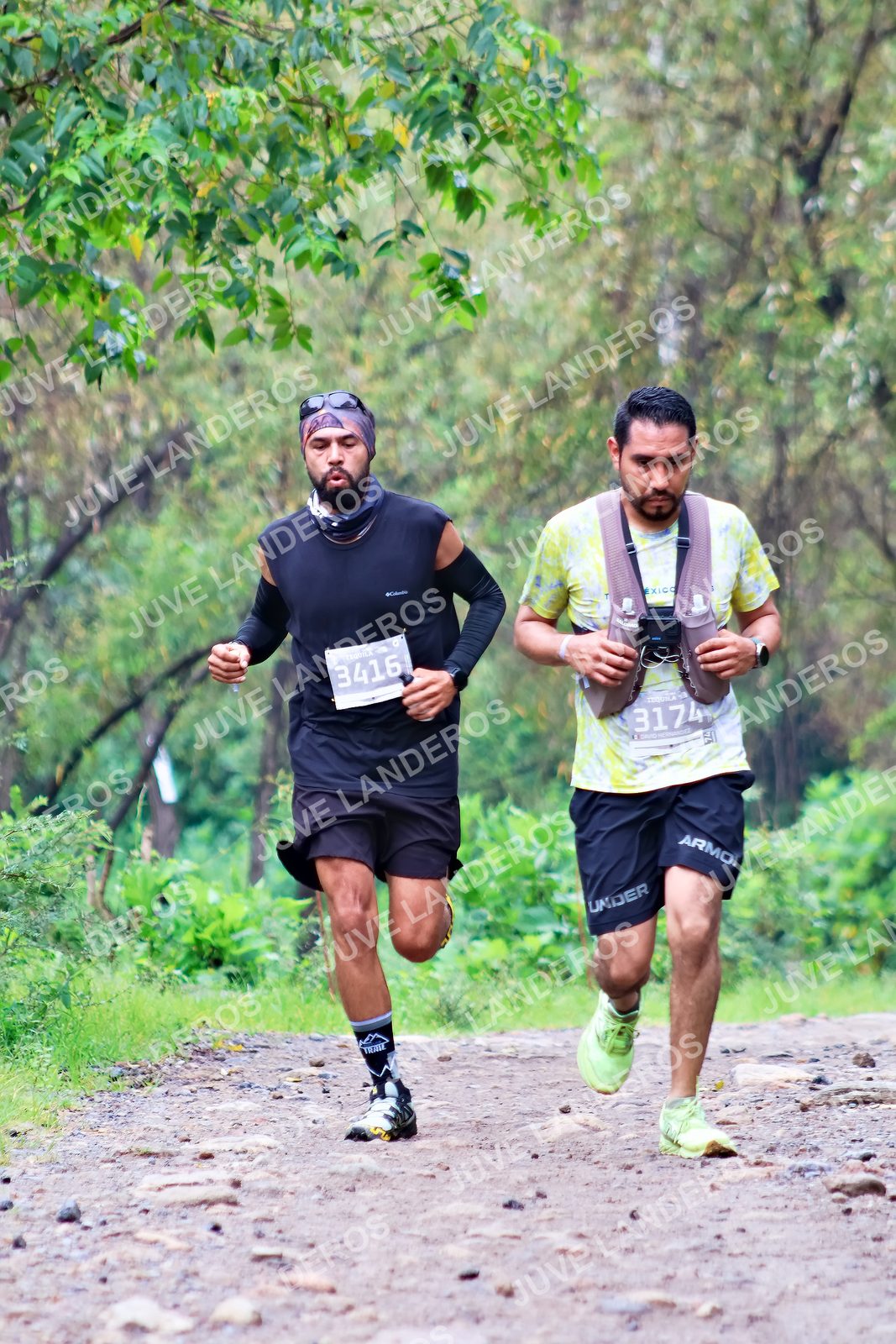 Foto del ULTRA TEQUILA 2026 en Tequila, Jalisco a las 08:15 · Ruta · dorsal 3416, 3174, 1