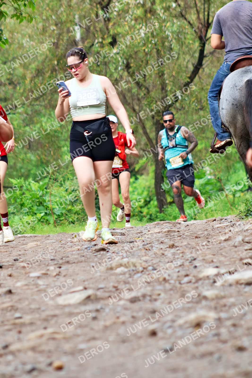 Foto del ULTRA TEQUILA 2026 en Tequila, Jalisco a las 08:48 · Ruta · dorsal 3202, 92, 2380