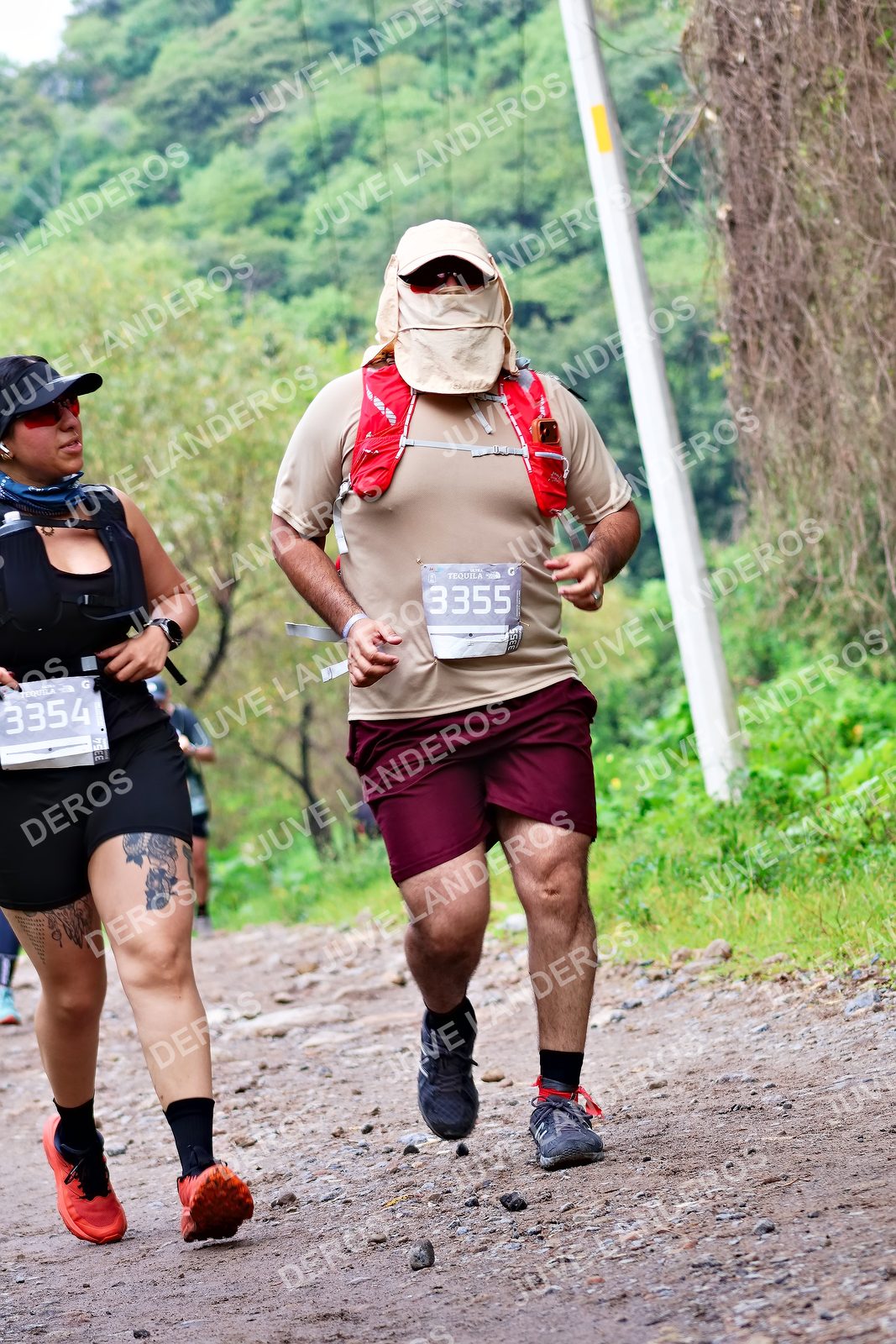 Foto del ULTRA TEQUILA 2026 en Tequila, Jalisco a las 08:49 · Ruta · dorsal 3355, 3354