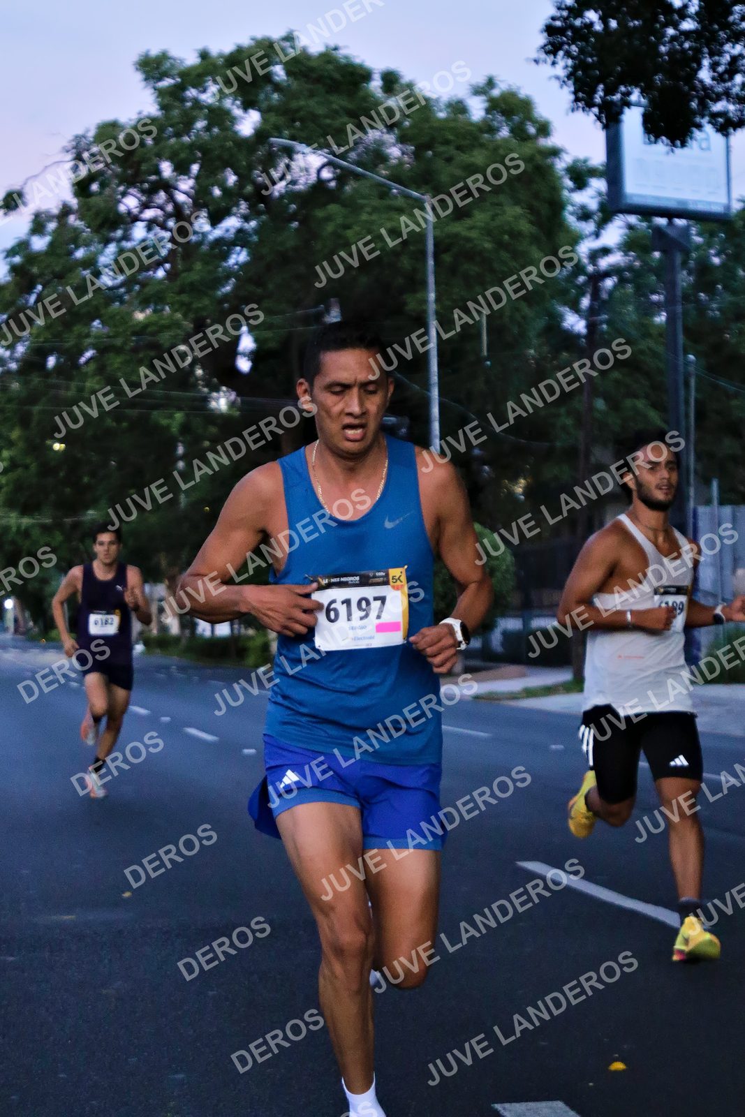 Foto de la X Carrera Leones Negros Red Cola 2026 en Rectoría General de la UdeG, Av. Juárez 976 (meta en Av. Enrique Díaz de León y Pedro Moreno), Guadalajara a las 04:48 · dorsal 6197, 89