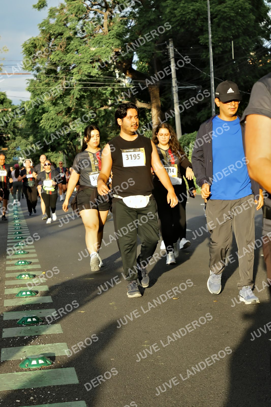 Foto de la X Carrera Leones Negros Red Cola 2026 en Rectoría General de la UdeG, Av. Juárez 976 (meta en Av. Enrique Díaz de León y Pedro Moreno), Guadalajara a las 07:27 · dorsal 3195, 114, 36