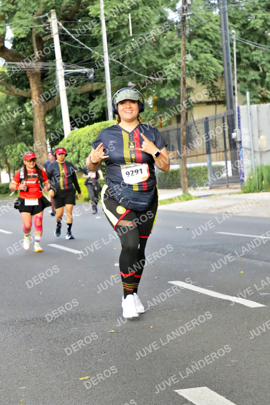 Foto de la X Carrera Leones Negros Red Cola 2026 en Rectoría General de la UdeG, Av. Juárez 976 (meta en Av. Enrique Díaz de León y Pedro Moreno), Guadalajara a las 08:18 · dorsal 9291