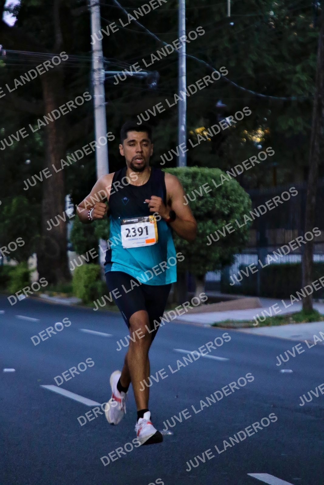Foto de la X Carrera Leones Negros Red Cola 2026 en Rectoría General de la UdeG, Av. Juárez 976 (meta en Av. Enrique Díaz de León y Pedro Moreno), Guadalajara a las 04:48 · dorsal 2391