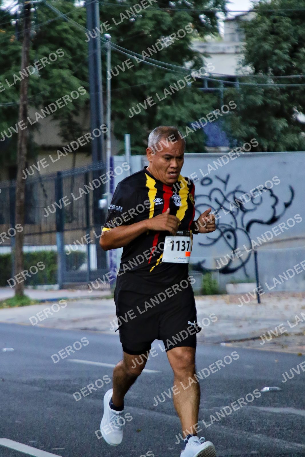 Foto de la X Carrera Leones Negros Red Cola 2026 en Rectoría General de la UdeG, Av. Juárez 976 (meta en Av. Enrique Díaz de León y Pedro Moreno), Guadalajara a las 04:55 · dorsal 1137
