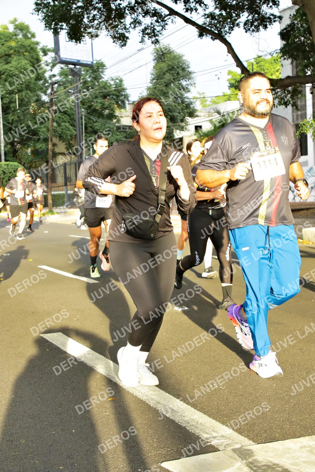 Foto de la X Carrera Leones Negros Red Cola 2026 en Rectoría General de la UdeG, Av. Juárez 976 (meta en Av. Enrique Díaz de León y Pedro Moreno), Guadalajara a las 07:37 · dorsal 1314