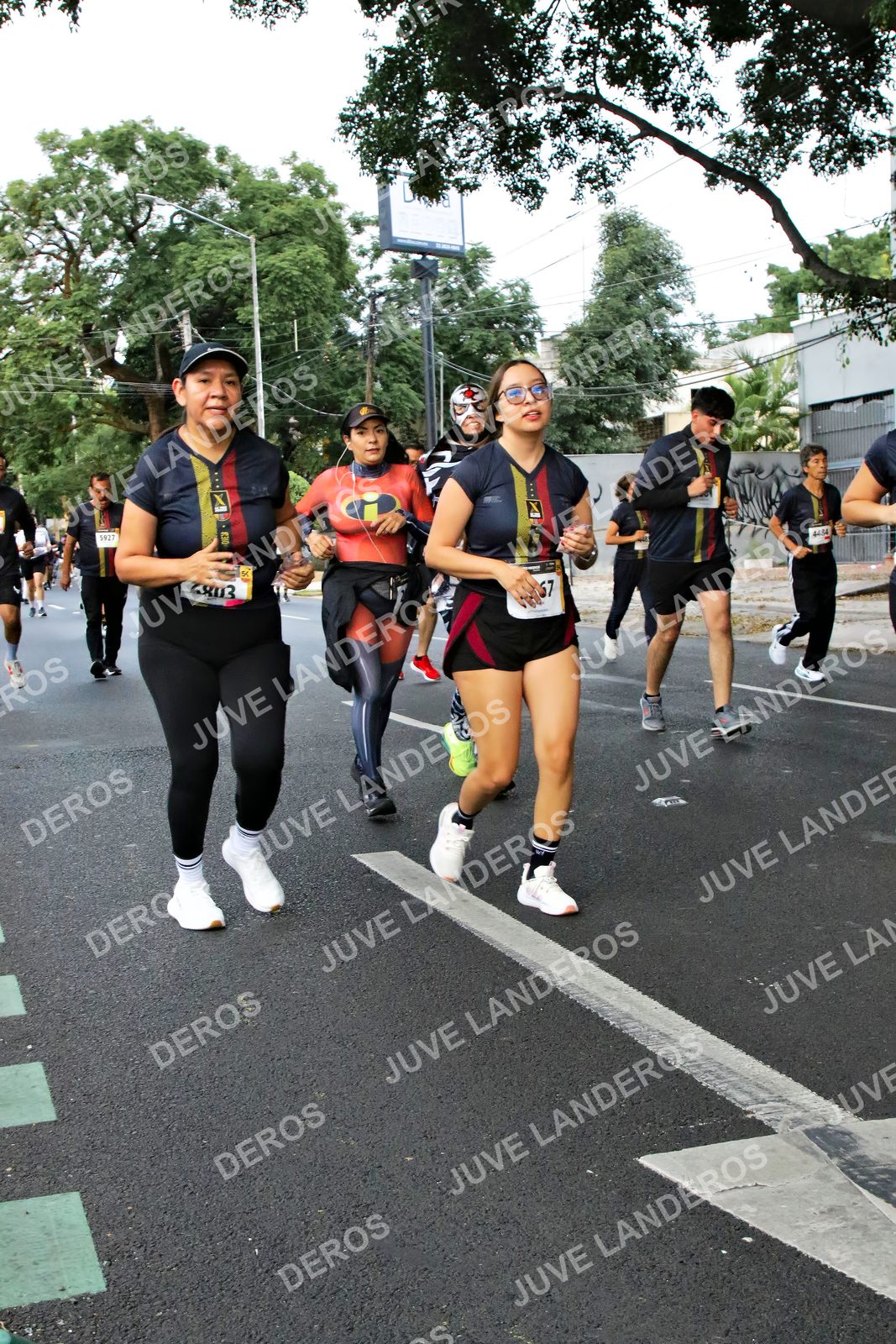 Foto de la X Carrera Leones Negros Red Cola 2026 en Rectoría General de la UdeG, Av. Juárez 976 (meta en Av. Enrique Díaz de León y Pedro Moreno), Guadalajara a las 05:09 · dorsal 5927, 67, 4484