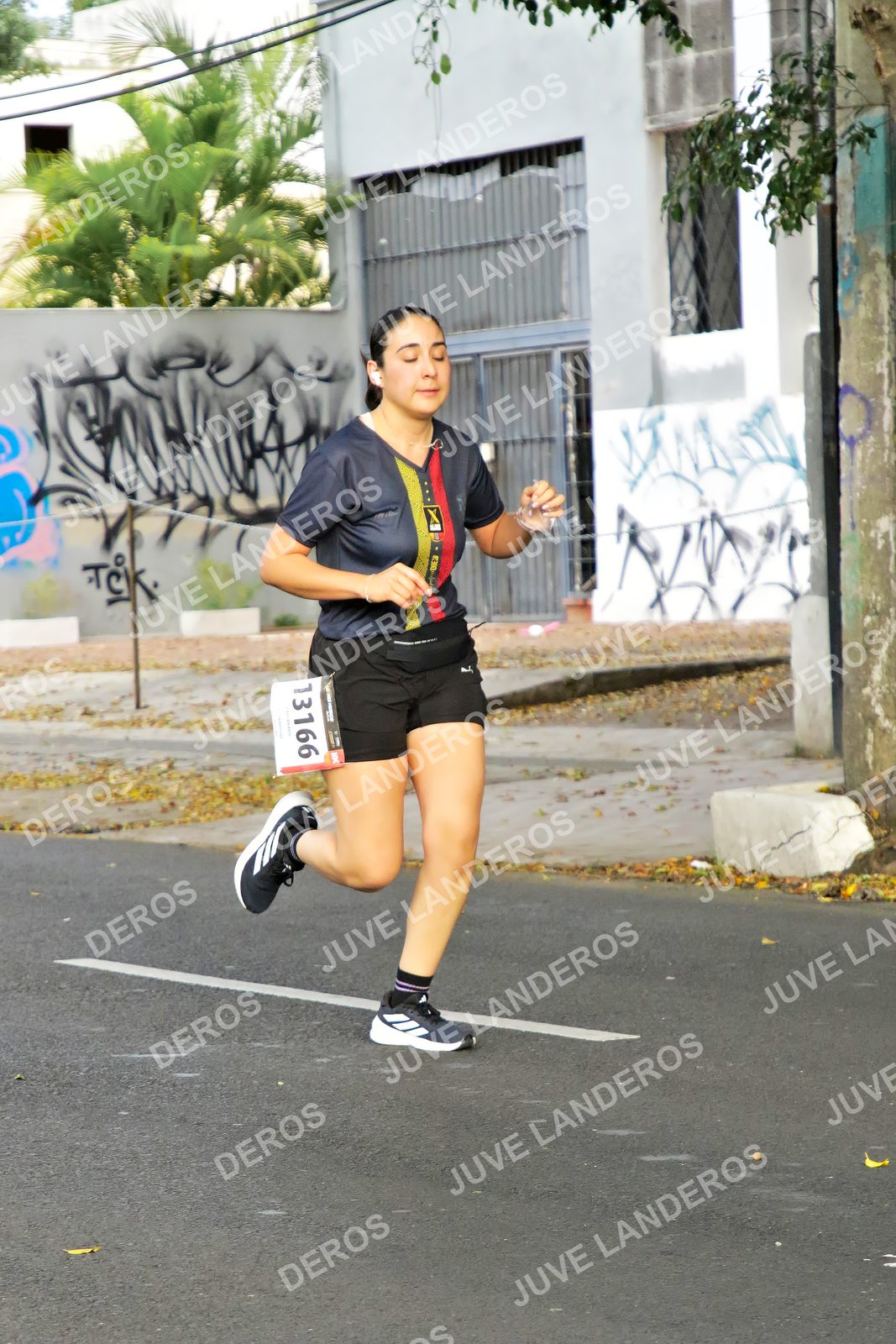 Foto de la X Carrera Leones Negros Red Cola 2026 en Rectoría General de la UdeG, Av. Juárez 976 (meta en Av. Enrique Díaz de León y Pedro Moreno), Guadalajara a las 08:16 · dorsal 13166