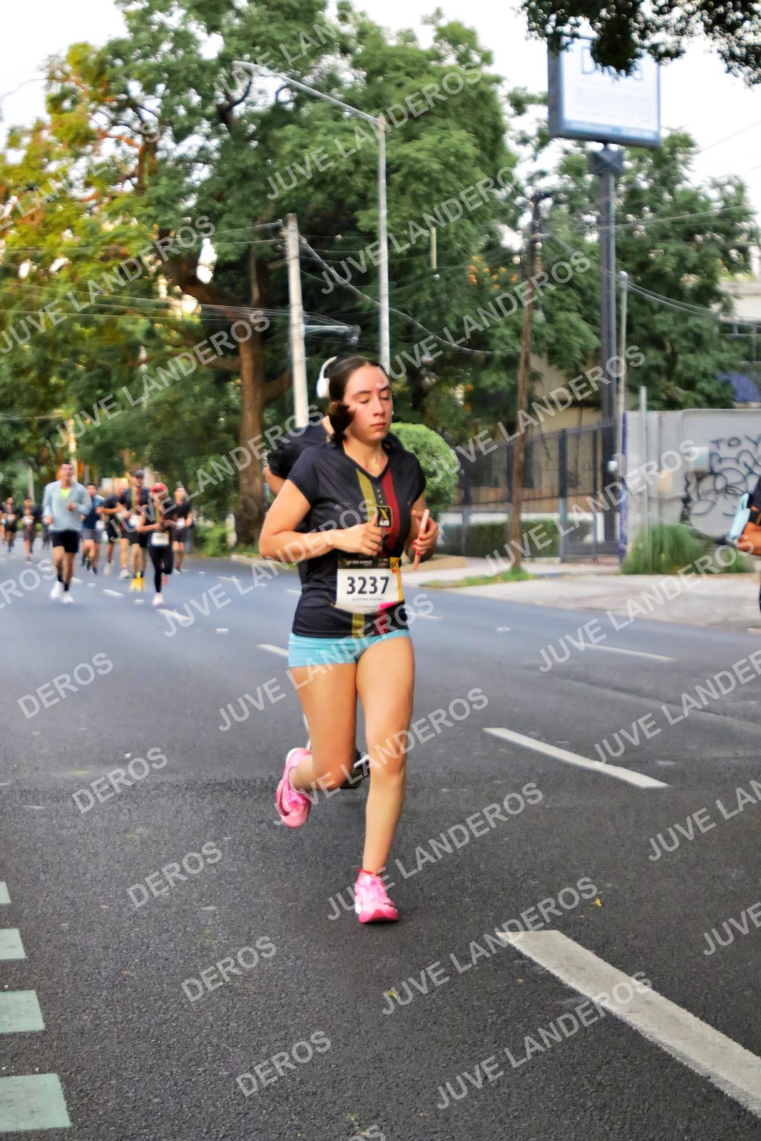 Foto de la X Carrera Leones Negros Red Cola 2026 en Rectoría General de la UdeG, Av. Juárez 976 (meta en Av. Enrique Díaz de León y Pedro Moreno), Guadalajara a las 04:58 · dorsal 3237
