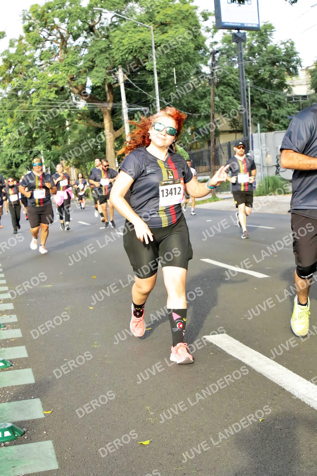 Foto de la X Carrera Leones Negros Red Cola 2026 en Rectoría General de la UdeG, Av. Juárez 976 (meta en Av. Enrique Díaz de León y Pedro Moreno), Guadalajara a las 08:04 · dorsal 13412