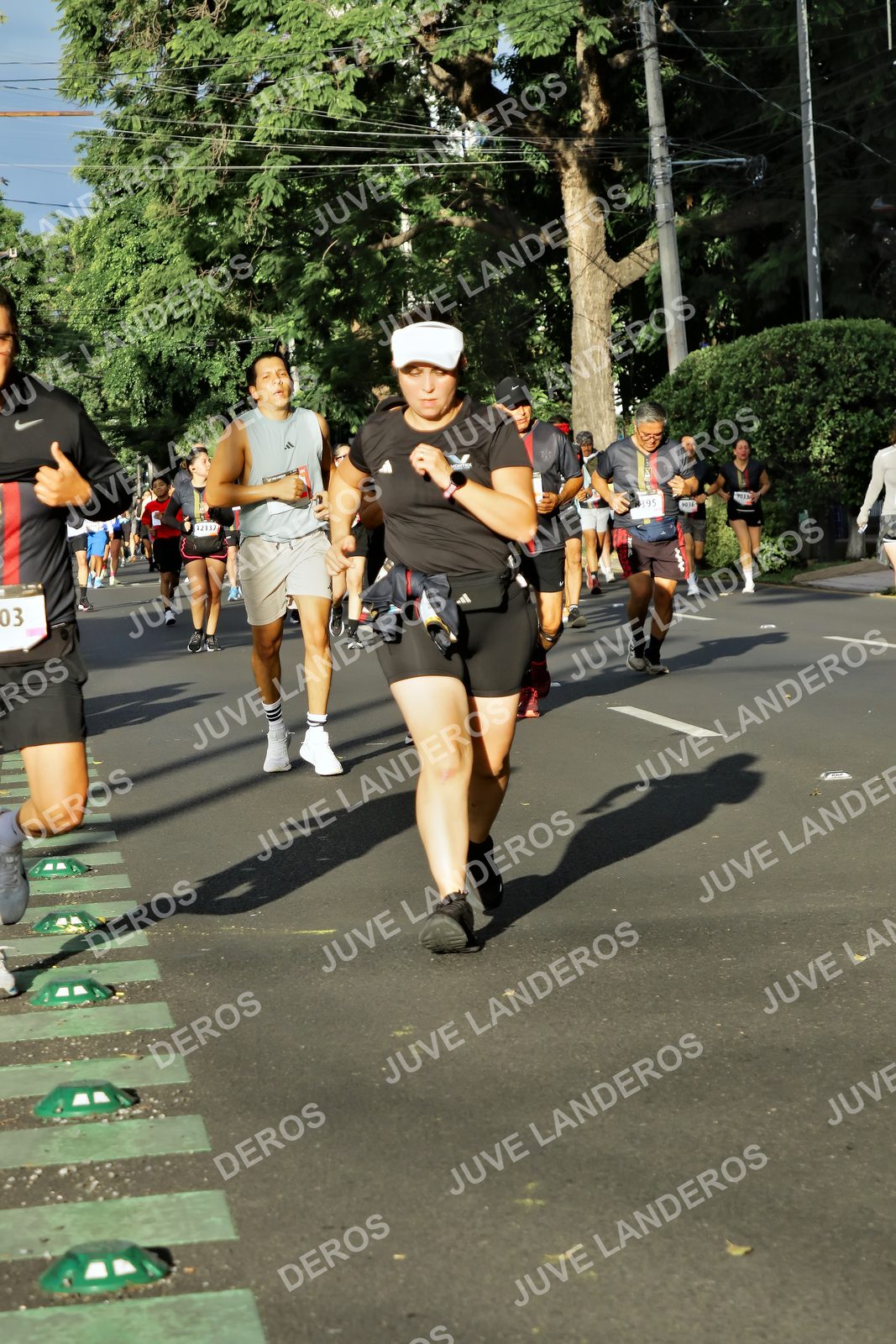 Foto de la X Carrera Leones Negros Red Cola 2026 en Rectoría General de la UdeG, Av. Juárez 976 (meta en Av. Enrique Díaz de León y Pedro Moreno), Guadalajara a las 07:53 · dorsal 9034