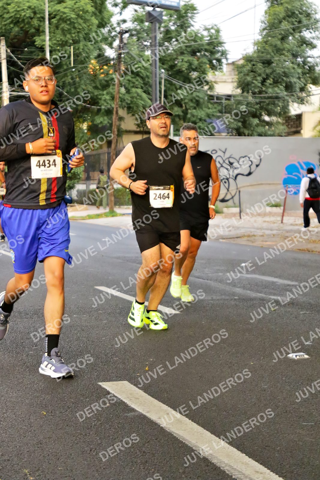Foto de la X Carrera Leones Negros Red Cola 2026 en Rectoría General de la UdeG, Av. Juárez 976 (meta en Av. Enrique Díaz de León y Pedro Moreno), Guadalajara a las 05:00 · dorsal 4434, 2464