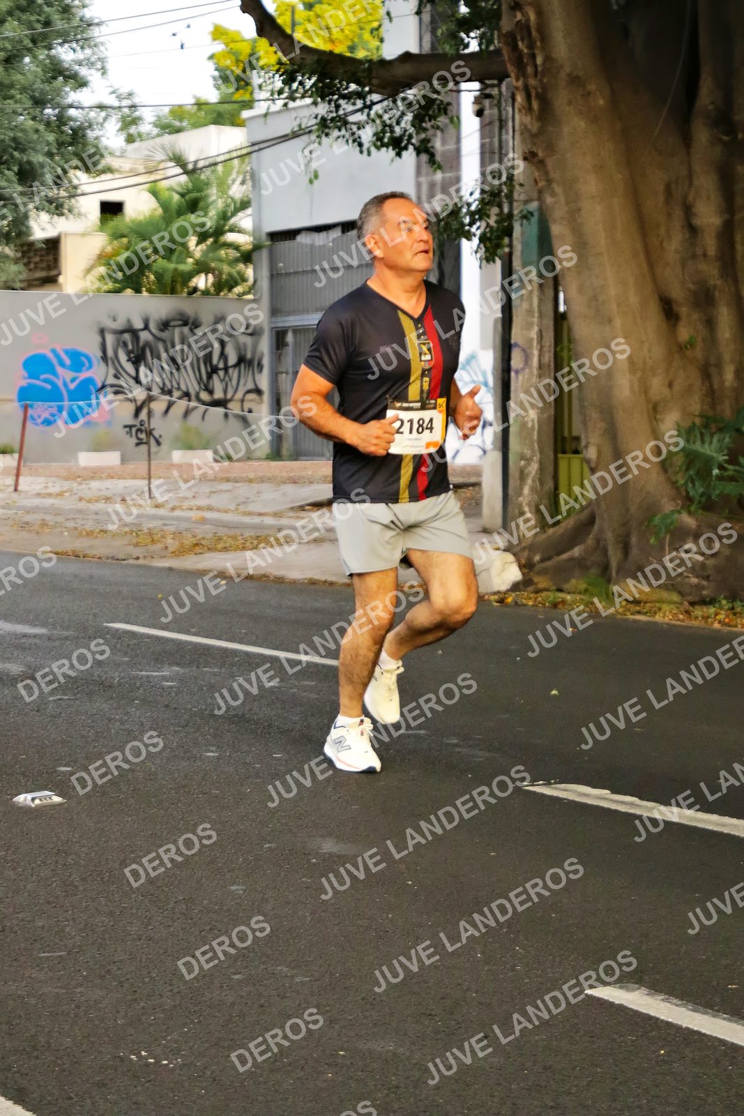 Foto de la X Carrera Leones Negros Red Cola 2026 en Rectoría General de la UdeG, Av. Juárez 976 (meta en Av. Enrique Díaz de León y Pedro Moreno), Guadalajara a las 05:00 · dorsal 2184