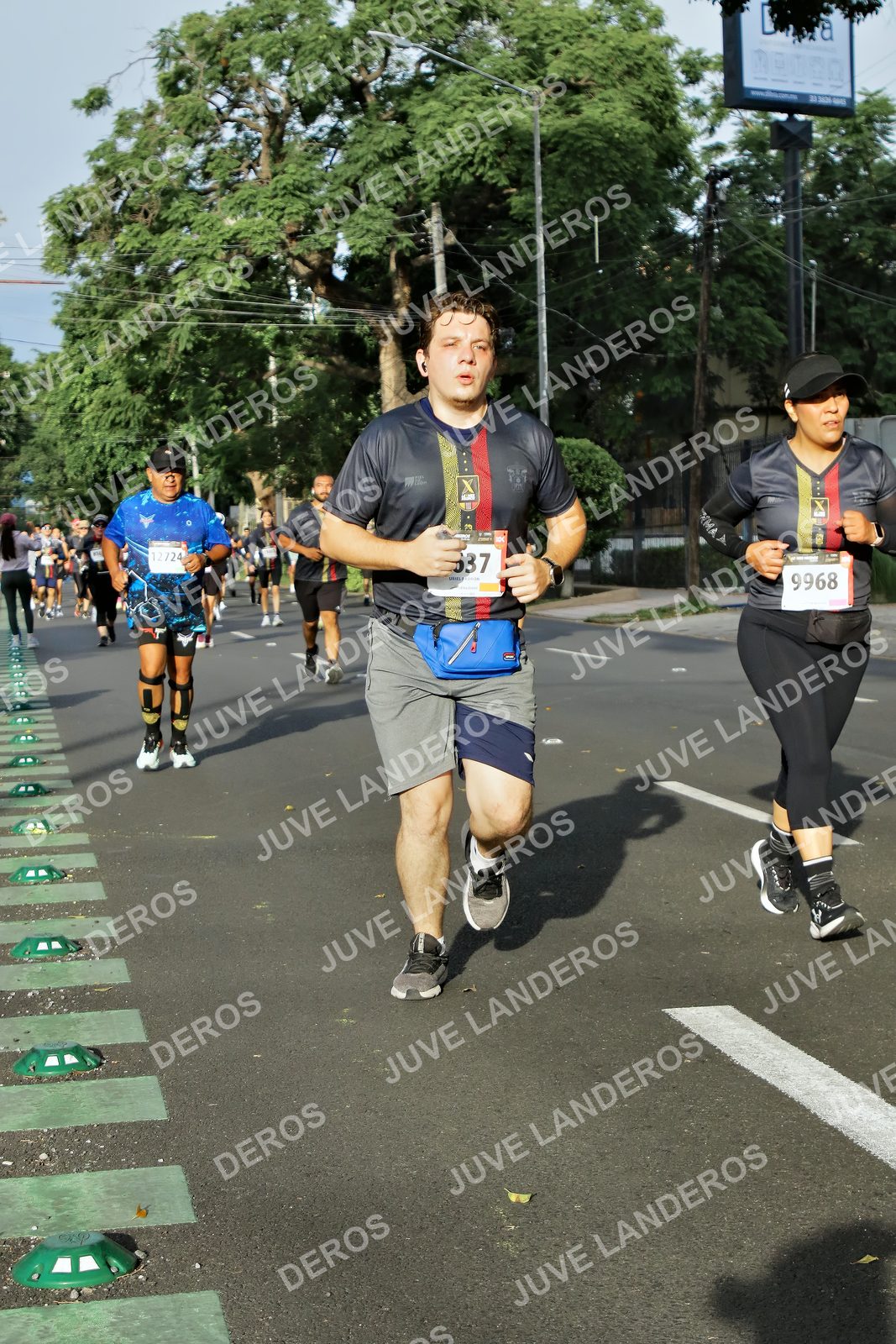 Foto de la X Carrera Leones Negros Red Cola 2026 en Rectoría General de la UdeG, Av. Juárez 976 (meta en Av. Enrique Díaz de León y Pedro Moreno), Guadalajara a las 08:01 · dorsal 9968