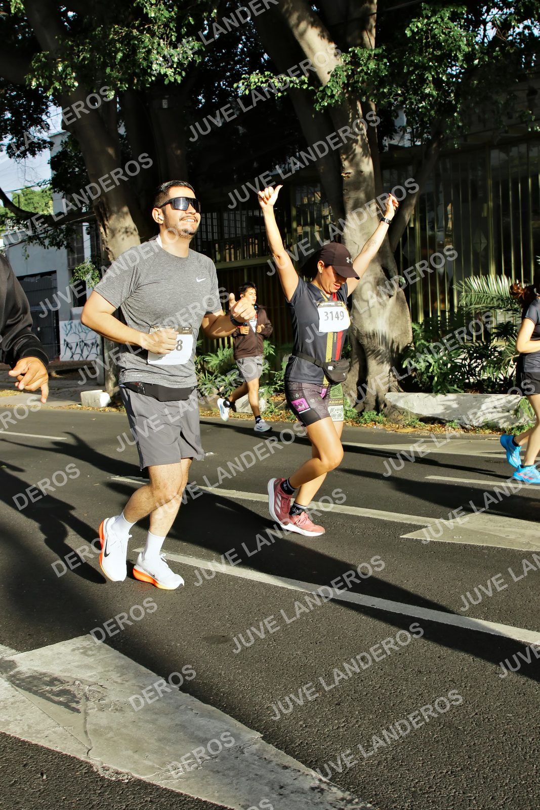 Foto de la X Carrera Leones Negros Red Cola 2026 en Rectoría General de la UdeG, Av. Juárez 976 (meta en Av. Enrique Díaz de León y Pedro Moreno), Guadalajara a las 07:55 · dorsal 3149