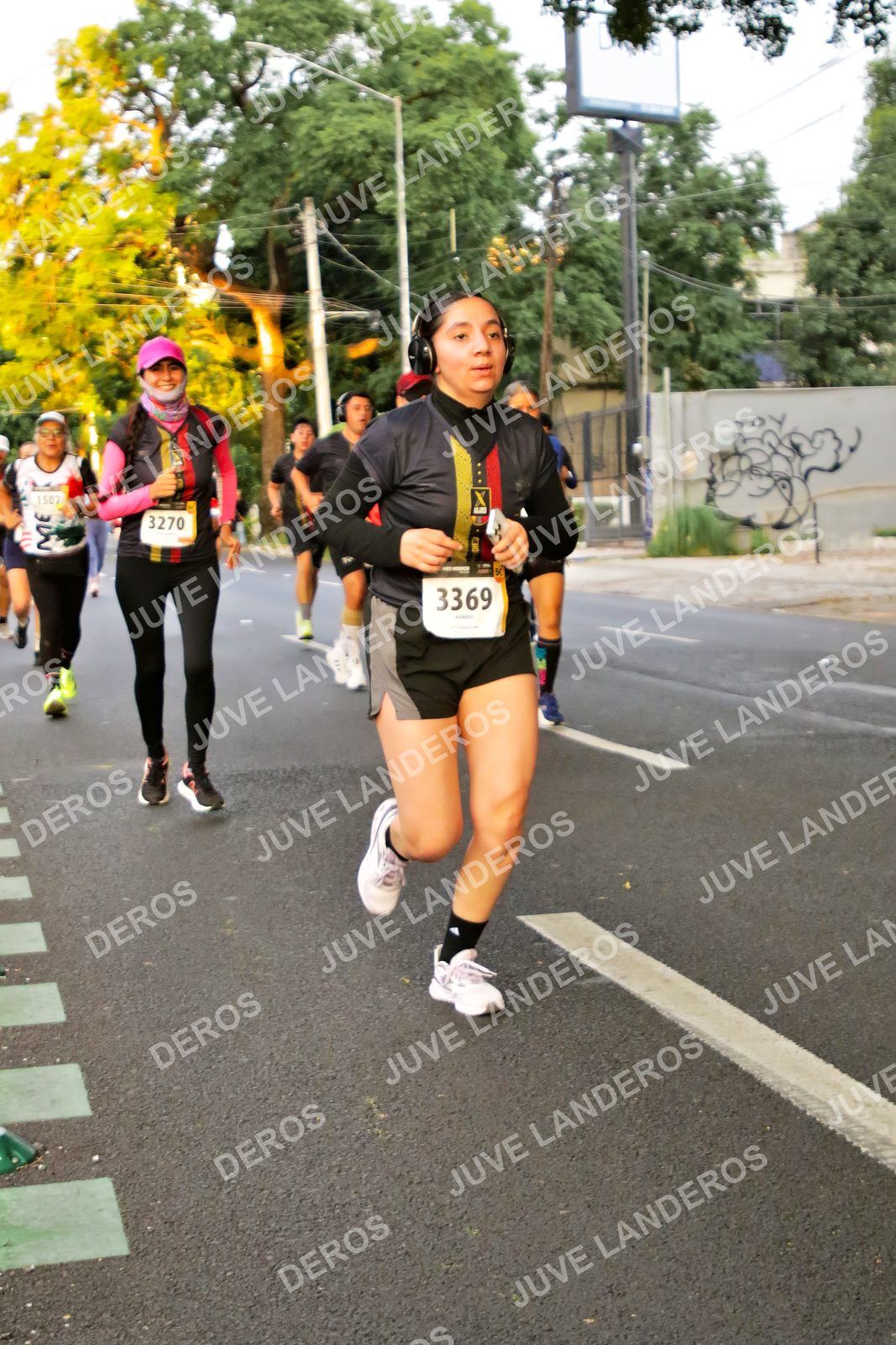 Foto de la X Carrera Leones Negros Red Cola 2026 en Rectoría General de la UdeG, Av. Juárez 976 (meta en Av. Enrique Díaz de León y Pedro Moreno), Guadalajara a las 05:00 · dorsal 3270, 150