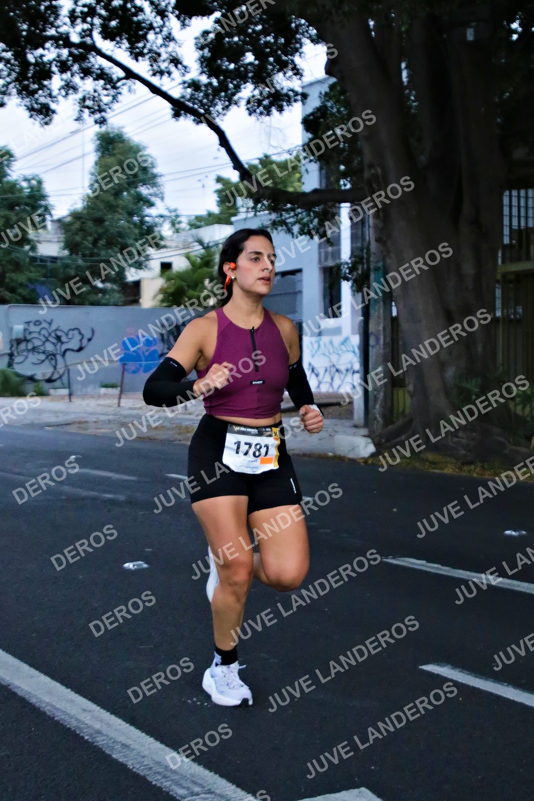 Foto de la X Carrera Leones Negros Red Cola 2026 en Rectoría General de la UdeG, Av. Juárez 976 (meta en Av. Enrique Díaz de León y Pedro Moreno), Guadalajara a las 04:54 · dorsal 1781