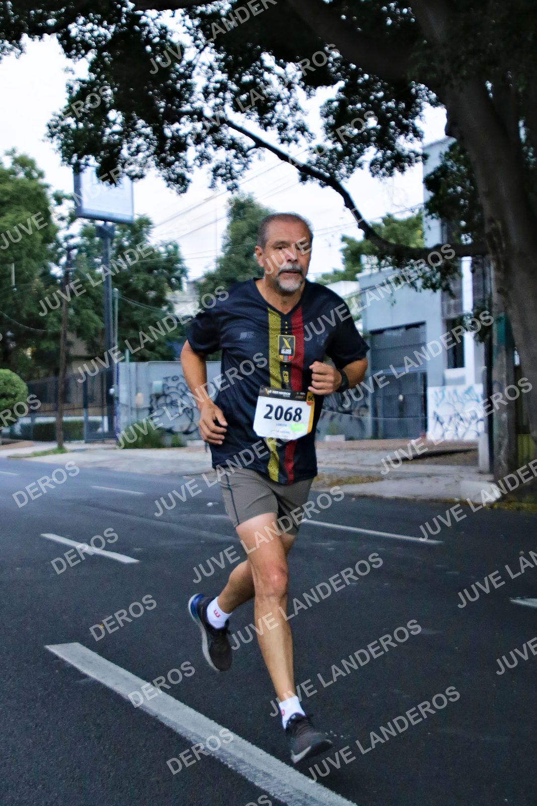 Foto de la X Carrera Leones Negros Red Cola 2026 en Rectoría General de la UdeG, Av. Juárez 976 (meta en Av. Enrique Díaz de León y Pedro Moreno), Guadalajara a las 04:55 · dorsal 2068