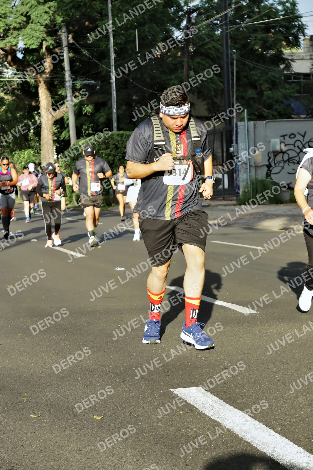 Foto de la X Carrera Leones Negros Red Cola 2026 en Rectoría General de la UdeG, Av. Juárez 976 (meta en Av. Enrique Díaz de León y Pedro Moreno), Guadalajara a las 07:54 · dorsal 9314