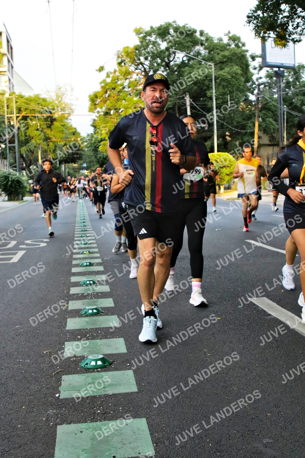 Foto de la X Carrera Leones Negros Red Cola 2026 en Rectoría General de la UdeG, Av. Juárez 976 (meta en Av. Enrique Díaz de León y Pedro Moreno), Guadalajara a las 05:06 · dorsal 799