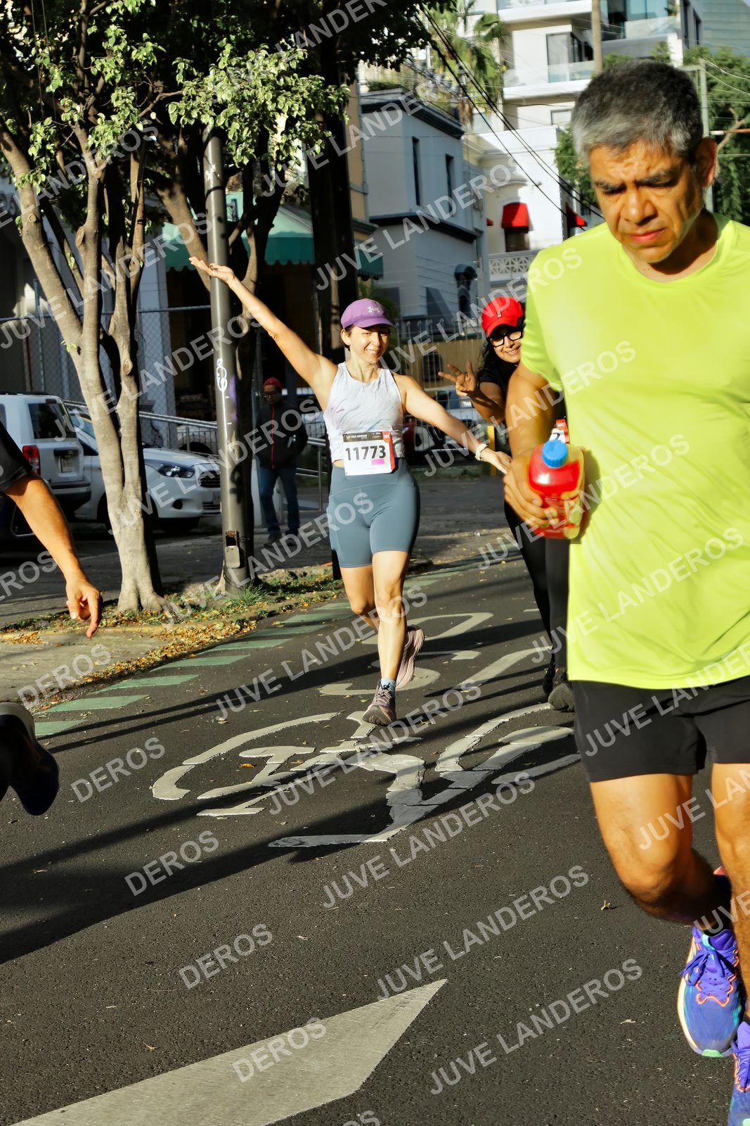 Foto de la X Carrera Leones Negros Red Cola 2026 en Rectoría General de la UdeG, Av. Juárez 976 (meta en Av. Enrique Díaz de León y Pedro Moreno), Guadalajara a las 07:55 · dorsal 11773