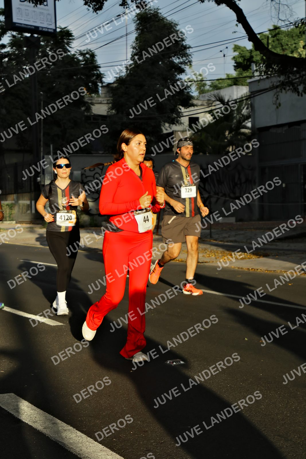 Foto de la X Carrera Leones Negros Red Cola 2026 en Rectoría General de la UdeG, Av. Juárez 976 (meta en Av. Enrique Díaz de León y Pedro Moreno), Guadalajara a las 07:28 · dorsal 4120, 729, 44